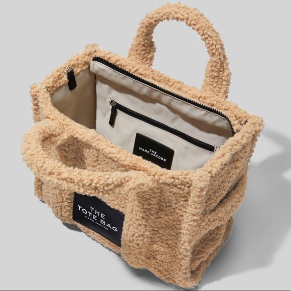 Marc Jacobs Women's The Mini Teddy Tote Bag - Beige - Picture 3 of 13